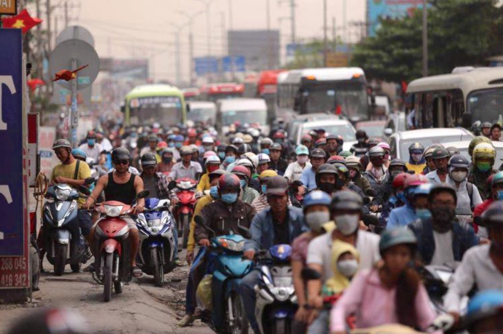 Tình hình giao thông tại huyện Bình Chánh